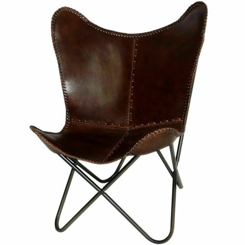 Vintage leather butterfly - vintage,